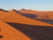 view from the top of Dune 45, Sesrium, Nambia