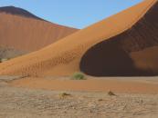 Ege of the dunes, Sossuvlei, Namibia 