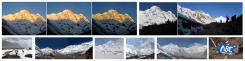 Multiple Photographs of Annapurnas Photographs  