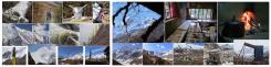 Multiple views of of Langtang taken just days before the tragic 2015 Nepal Earhquake  the 