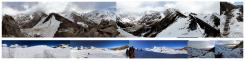 Multiple views of of Langtang taken just days before the tragic 2015 Nepal Earhquake the Photographs
